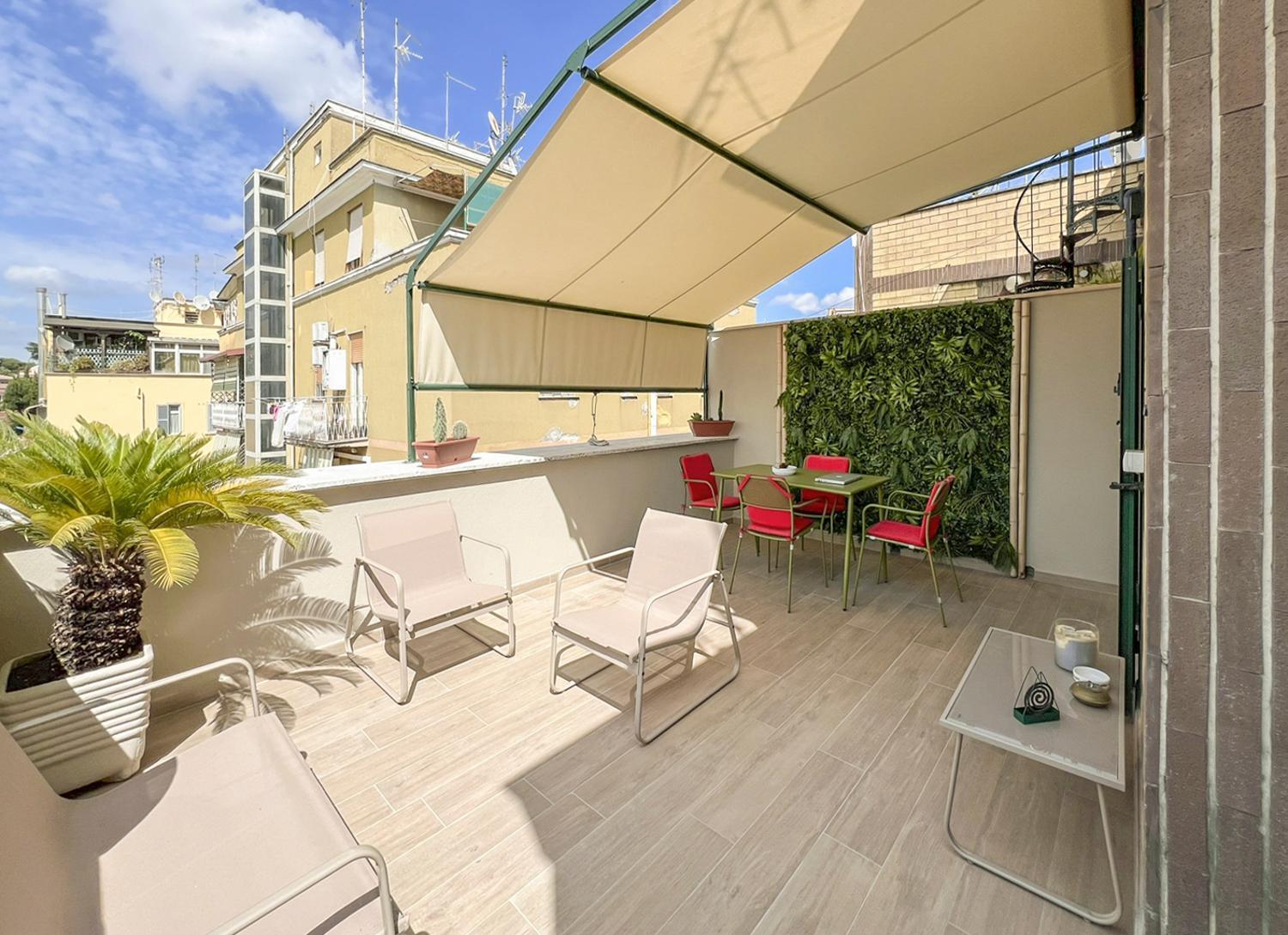 Appartement Attico Urbano Terrazza Su Roma Metro A Cornelia Extérieur photo