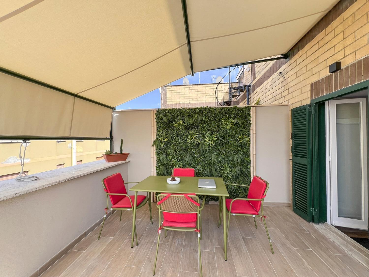 Appartement Attico Urbano Terrazza Su Roma Metro A Cornelia Extérieur photo